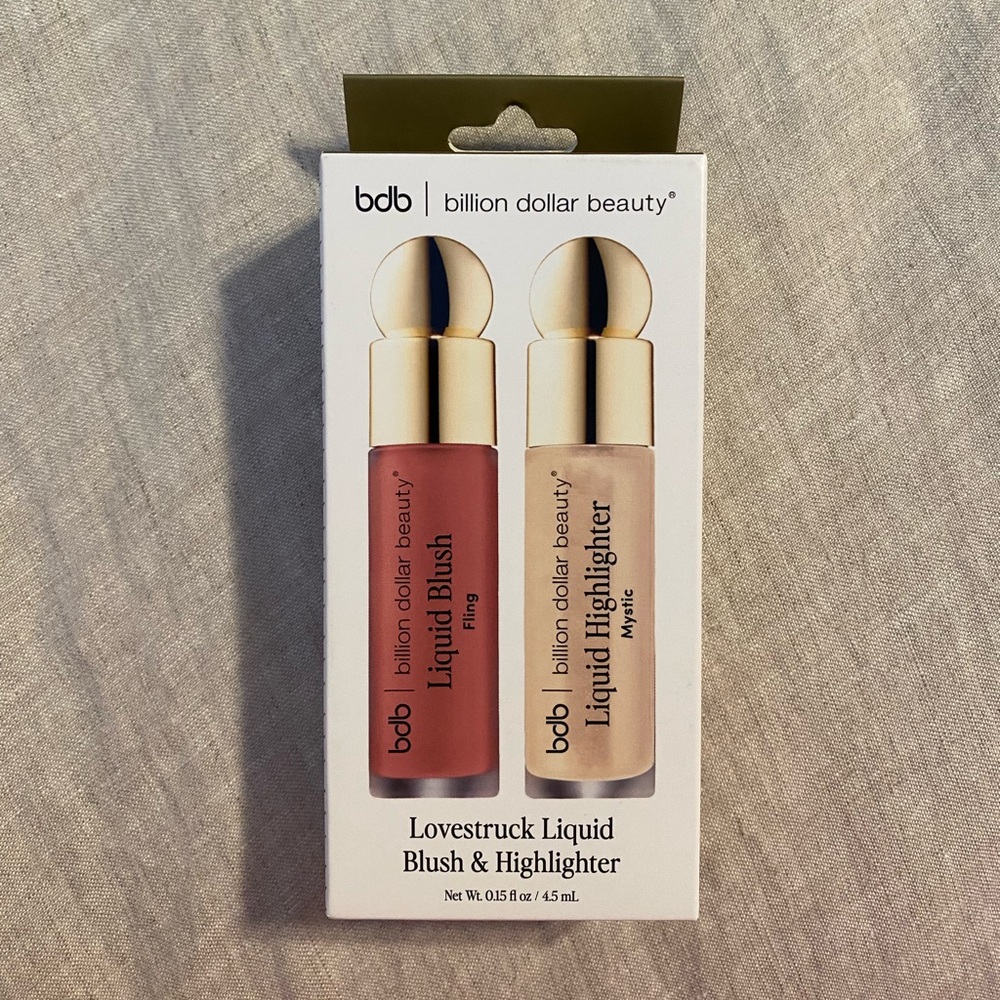 Liquid blush & highlighter duo